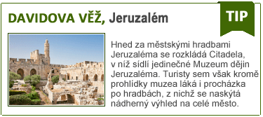 Jeruzalém - Davidova věž