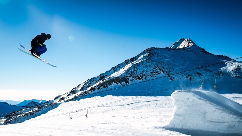Lyžování v Rakousku Stubai