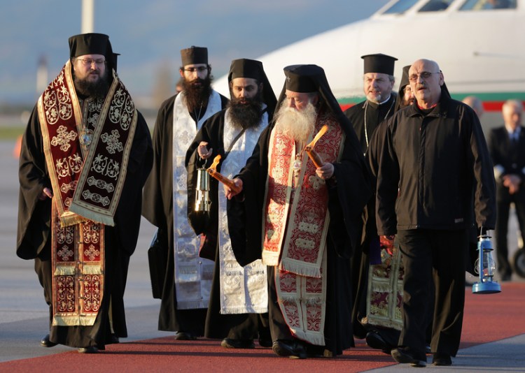 Delegace bulharských kněží 